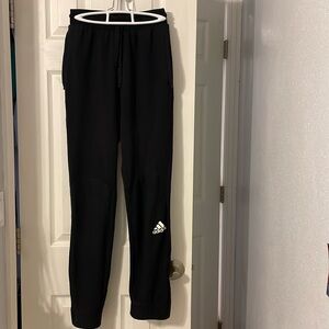 Adidas black joggers